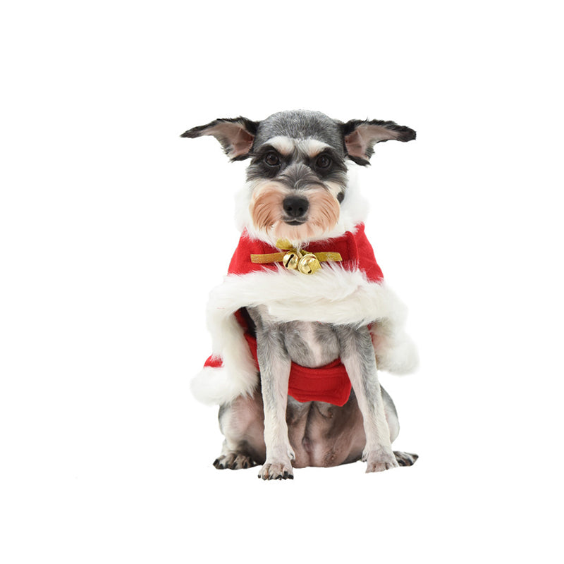 Cute Dog Cat Costume Christmas Cloak Halloween Disguise Cat